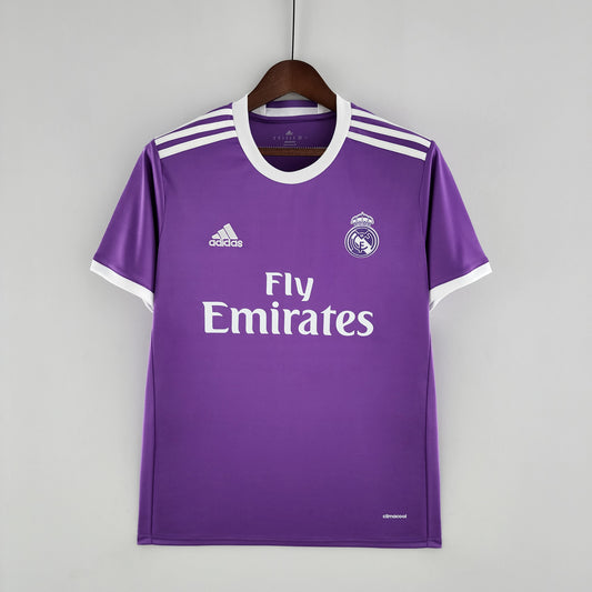 Camisa Real Madrid RETRO 2016/2017 roxo