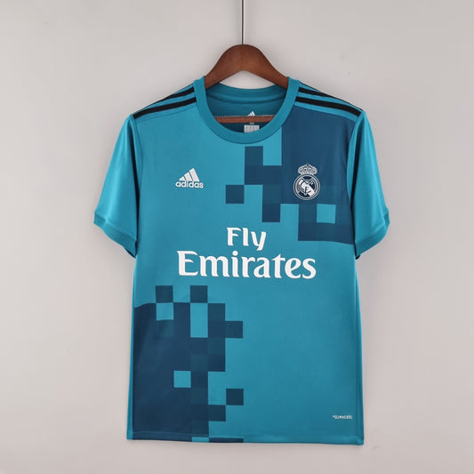 Camisa Real Madrid RETRO 2017/2018 Uniforme 3